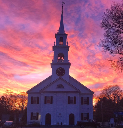 Dedham sunset