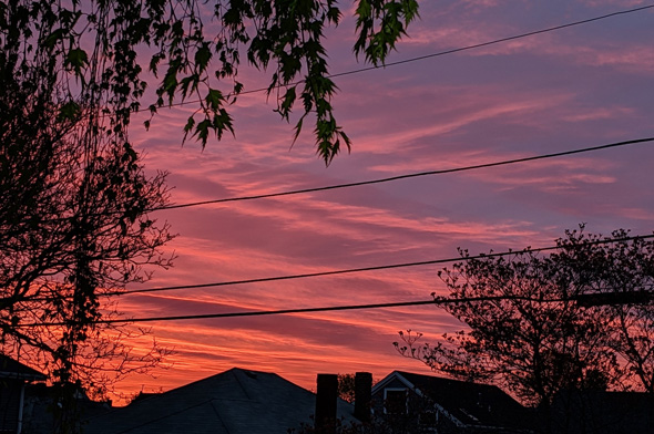 Sunrise in Quincy