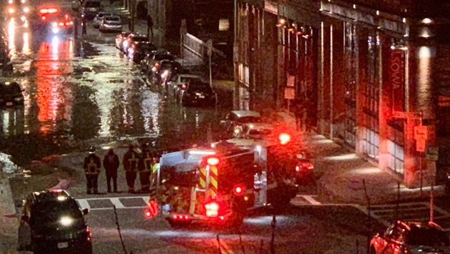 Harrison Avenue flood