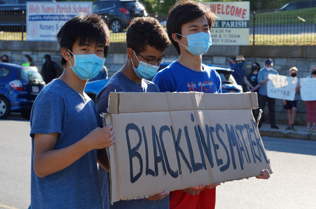 Sign: Black lives matter