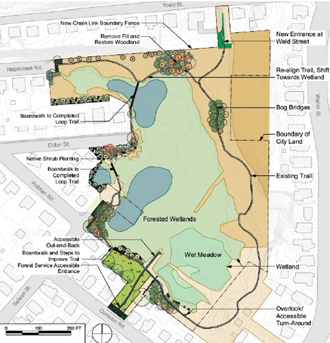 Proposed trail map