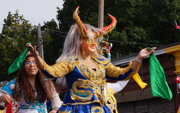 Bolivian dancer