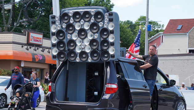 Big car speakers