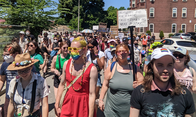 At the Trans Resistance March