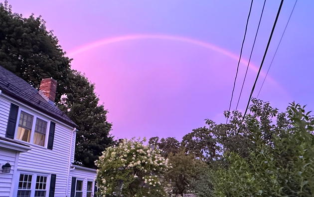 West Roxbury rainbow