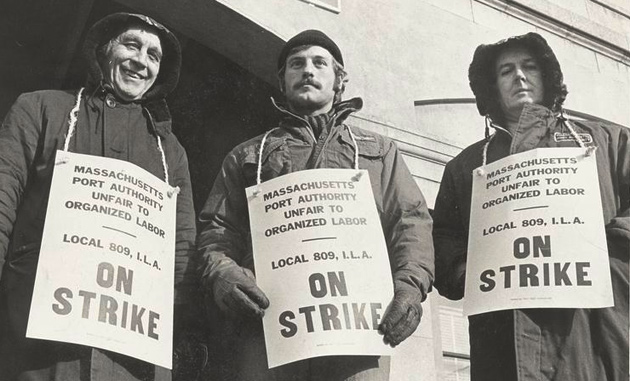 Massport workers on strike