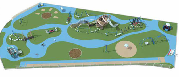 Overall playground design