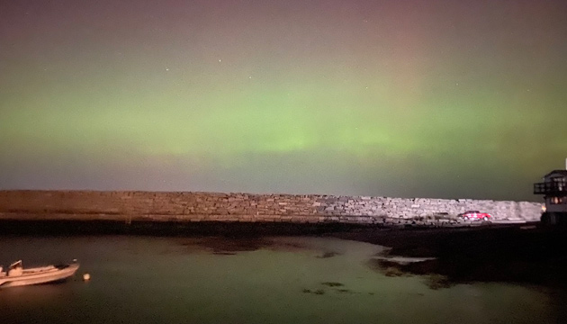 Aurora over Gloucester