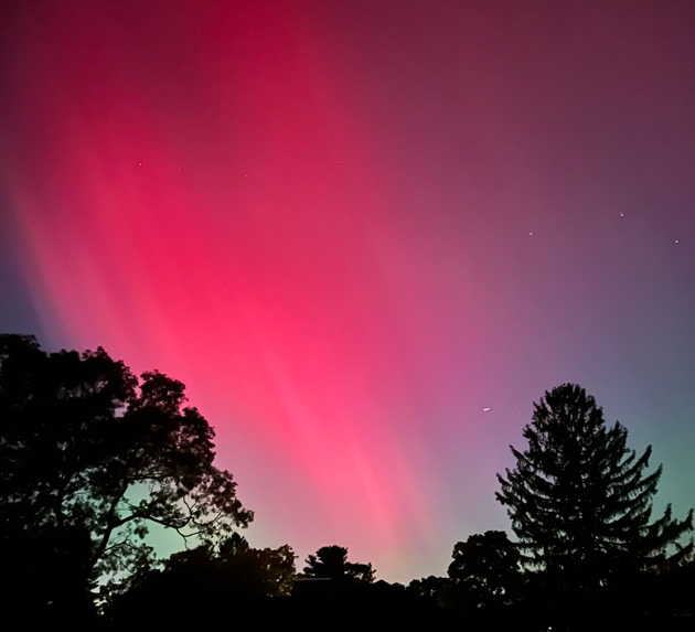 Aurora over Newton