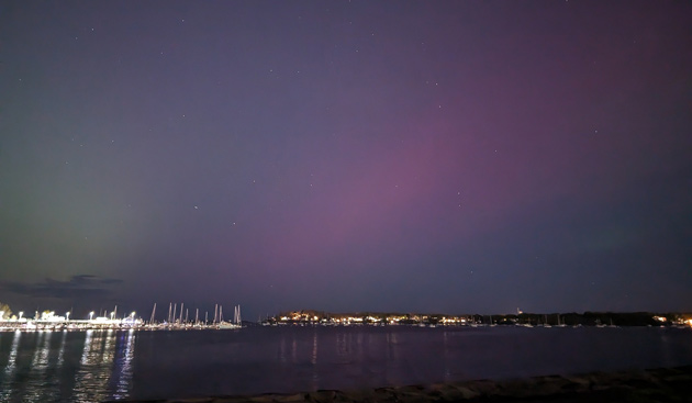 Aurora over Salem