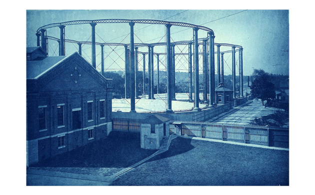 Naphtha tanks in 1887