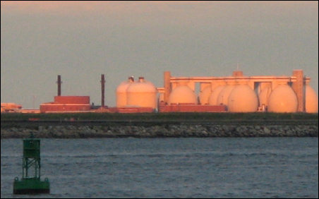 Deer Island at sunset