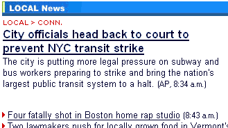 NYC subway strike looms! Run for the hills!